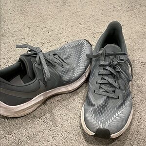Nike Gray Athletic Shoes